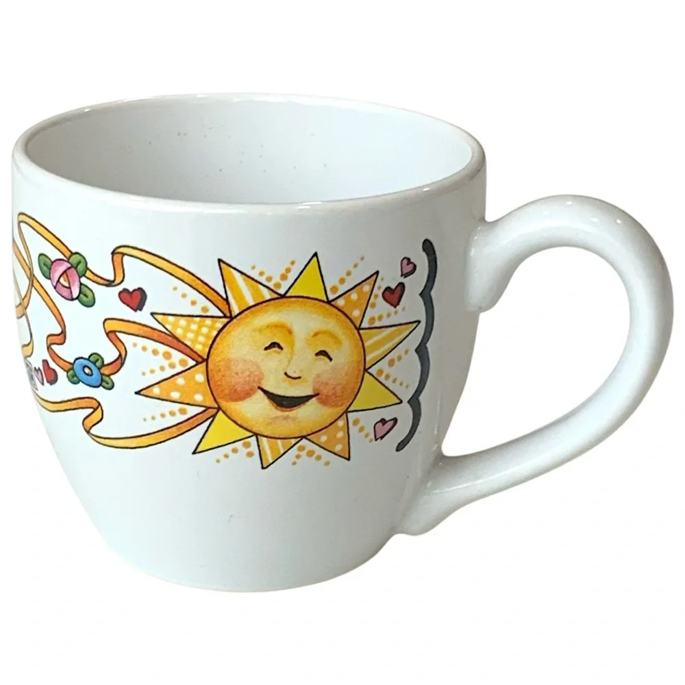 Vintage Mary Englebreit Sun Celestial Mug Cup 8oz - Picture 1 of 8